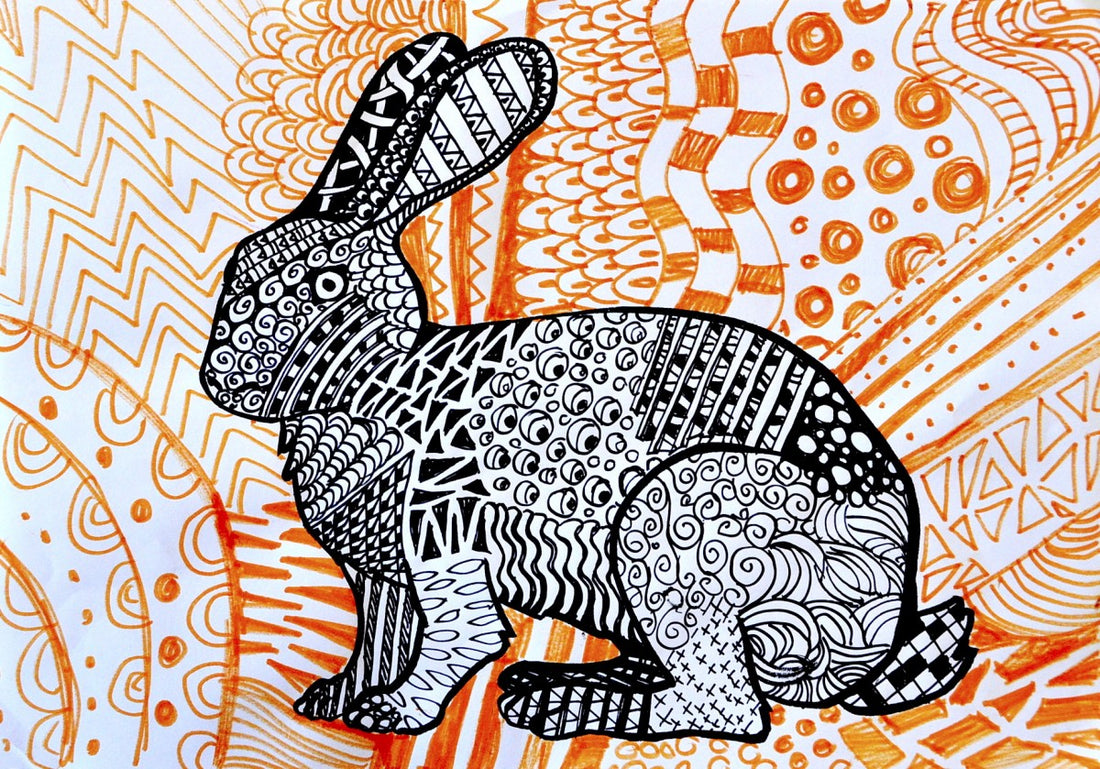 Unleash Your Child's Creativity with Zentangle doodling ideas