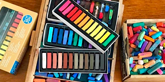 What are chalk pastels?