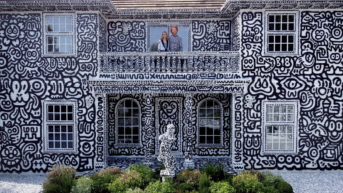 Inside Mr Doodle's house: 12 incredible photos you won't believe are real