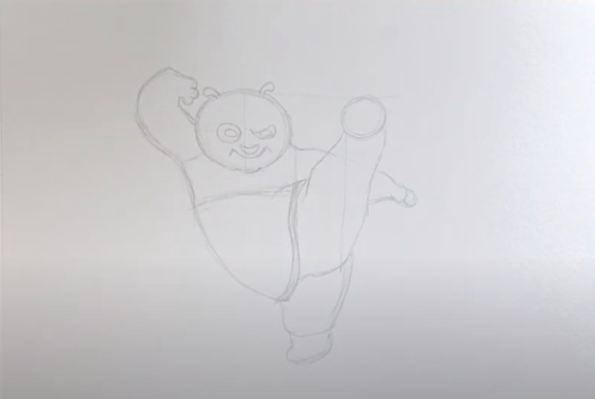 Premashish Padhan - Pencil drawing Kung fu panda Character sketch . . # kungfu #panda #kungfupanda #drawing #sketch #sketching #sketchbook #art  #artist #charcoal #timelapseart | Facebook