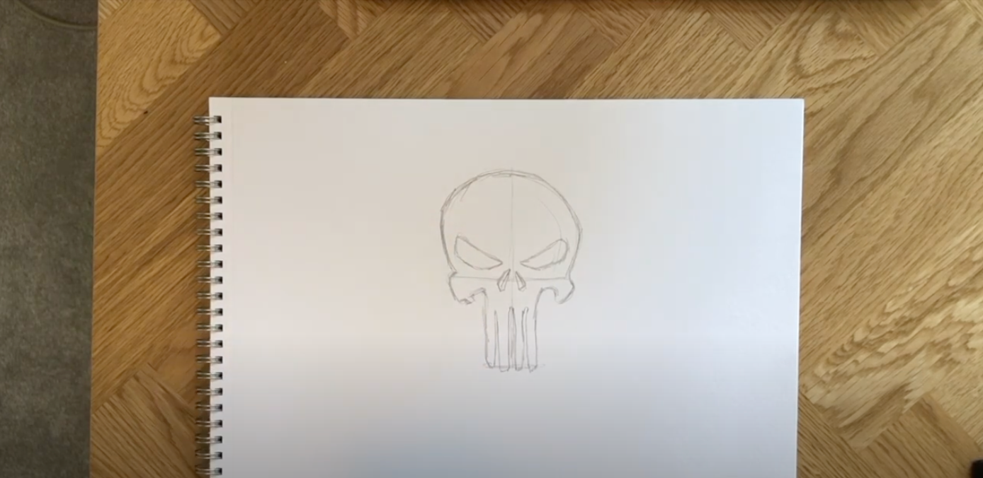 Punisher Skull PNG  Punisher Skull Flag Punisher Skull Stencil   CleanPNG  KissPNG