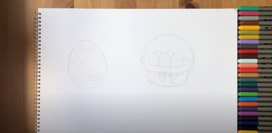 How to draw easter eggs part 4