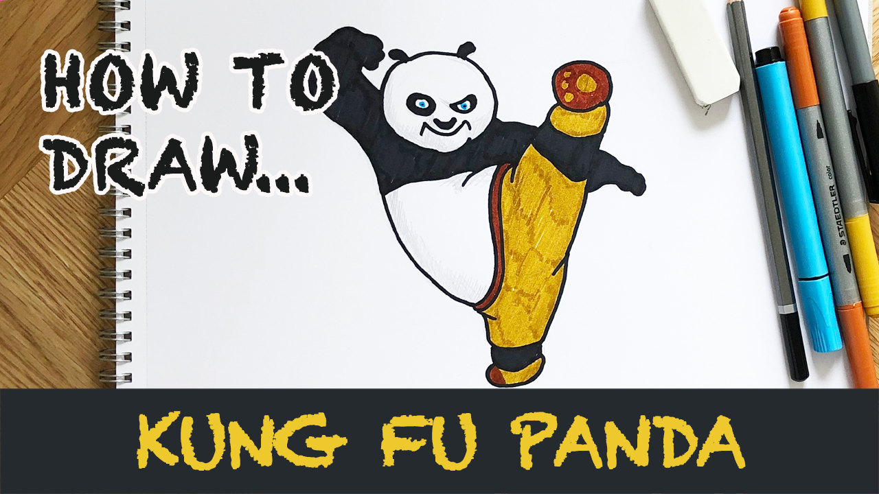 Kung Fu Panda Team Sketch HD Png Download  Transparent Png Image  PNGitem