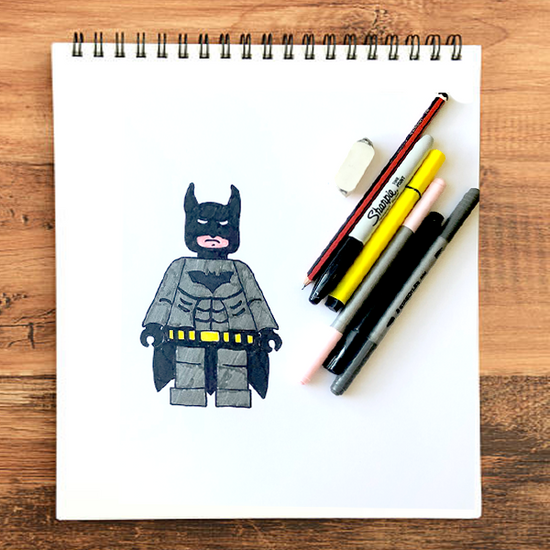 Lego Batman drawing