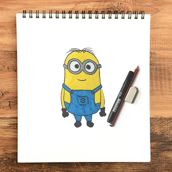 Cartoon Character Drawing Ideas For Kids - Step by Step 