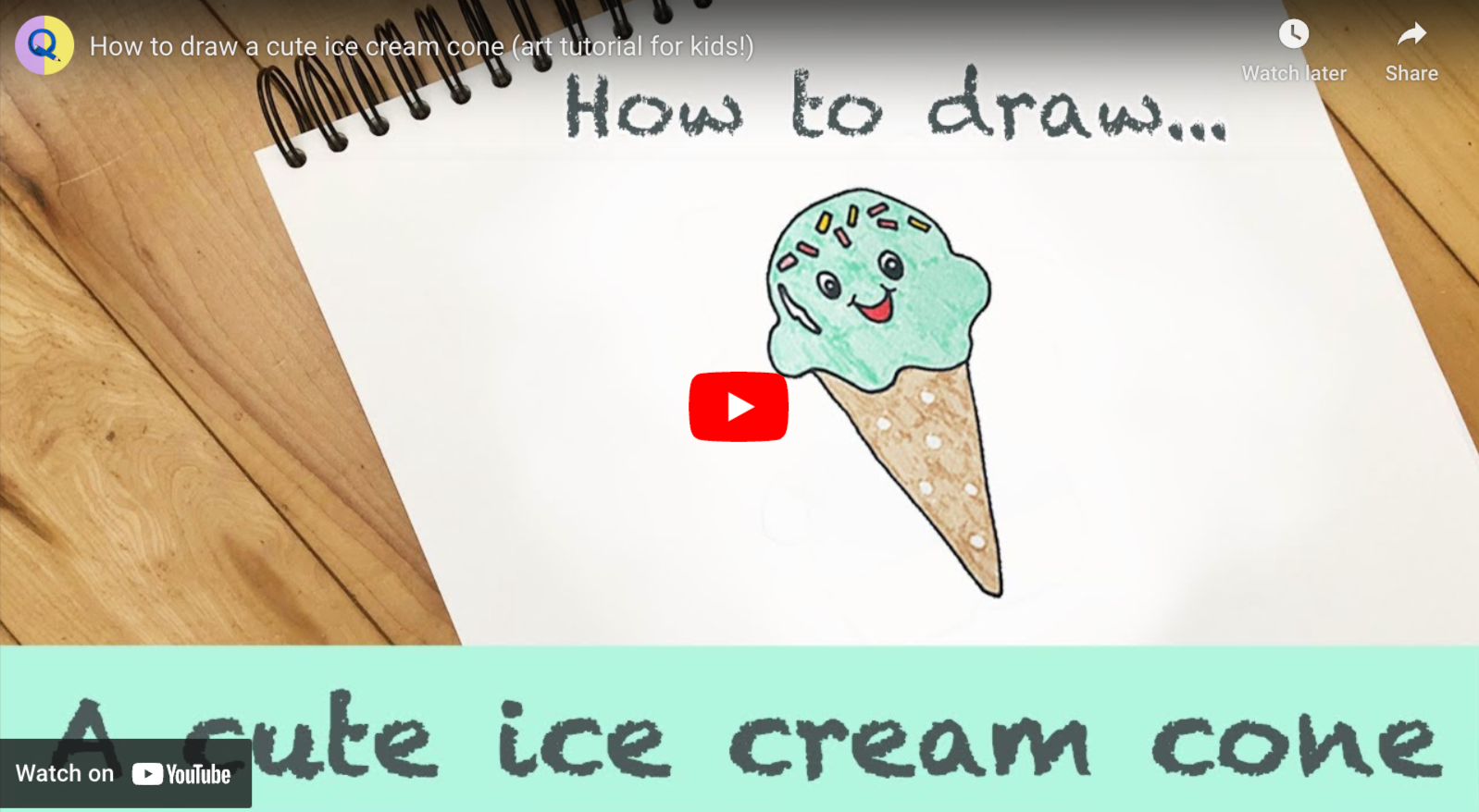 How to Draw Ice Cream Step by Step | Envato Tuts+