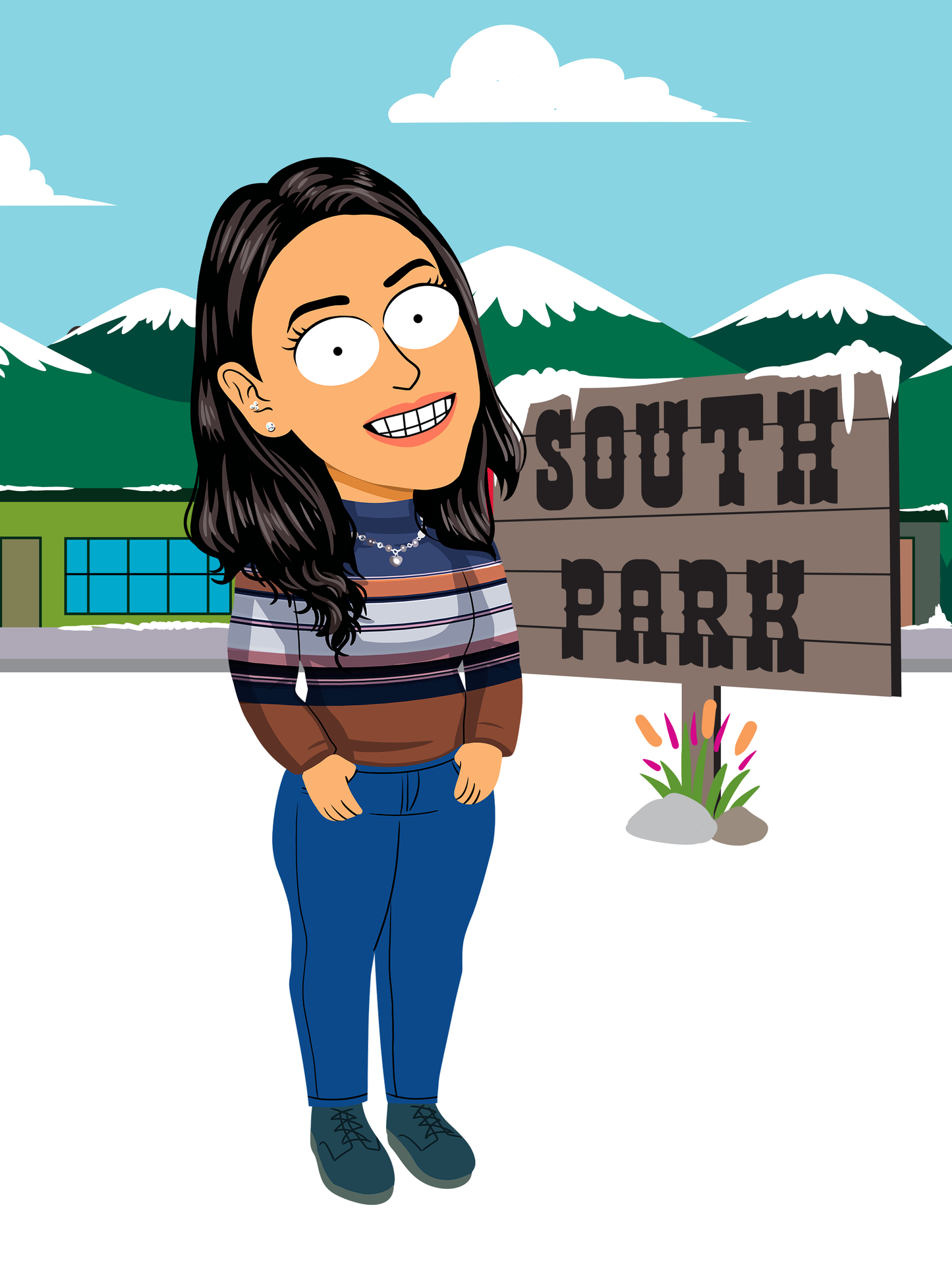 South Park portrait